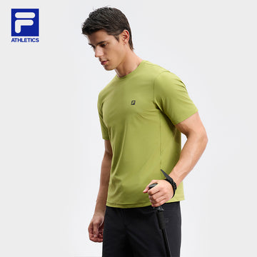 FILA CORE ATHLETICS EXPLORE NATURE'S WONDER Men Short Sleeve T-shirt (Green)