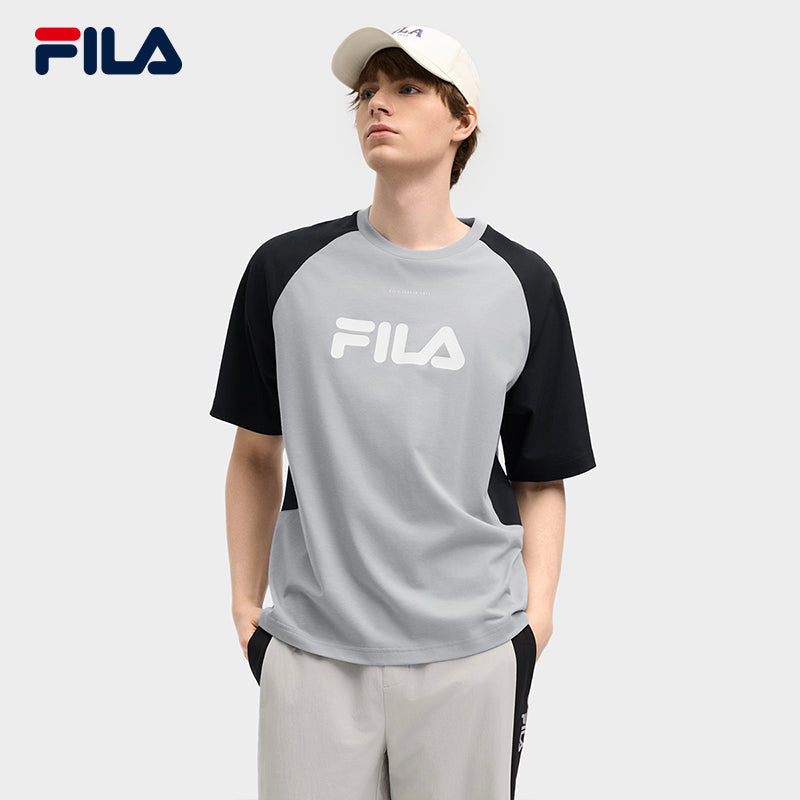 FILA CORE LIFESTYLE ORIGINALE VANGUARD EXPLORATION Men Short Sleeves T-Shirt (Light Green / White)