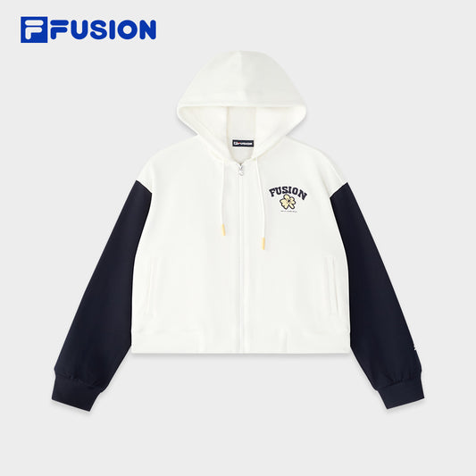 FILA FUSION INLINE CULTURE 2 CAMPUS RHAPSODY Women Knit Top (White)