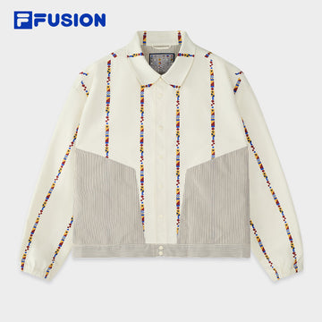 FILA FUSION CROSS OVER FILA X DOE LAND AHOY Men Long Sleeve Shirt (Beige)