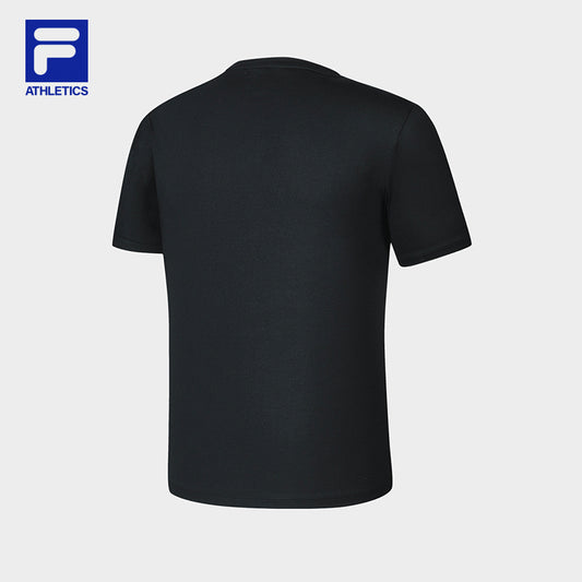 FILA CORE BLACK ATHLETICS FITNESS Men's Short Sleeve T-shirt