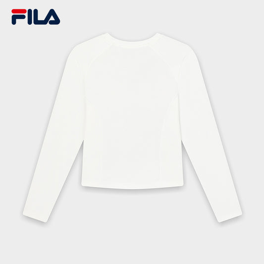 FILA CORE LIFESTYLE ORIGINALE FÊTE DE LA MUSIQUE Women Long Sleeve Tee (White)