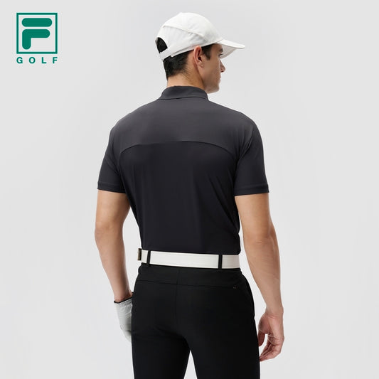 FILA CORE ATHLETICS GOLF2 Men Short Sleeve Polo (Black)