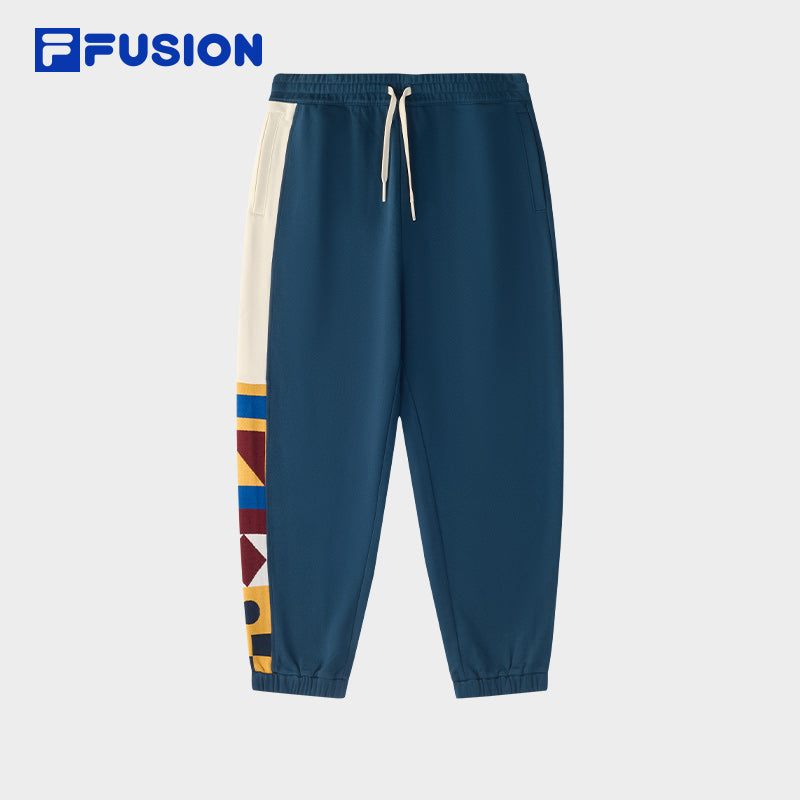 FILA FUSION CROSS OVER FILA X DOE LAND AHOY Men Knit Pants (Blue)