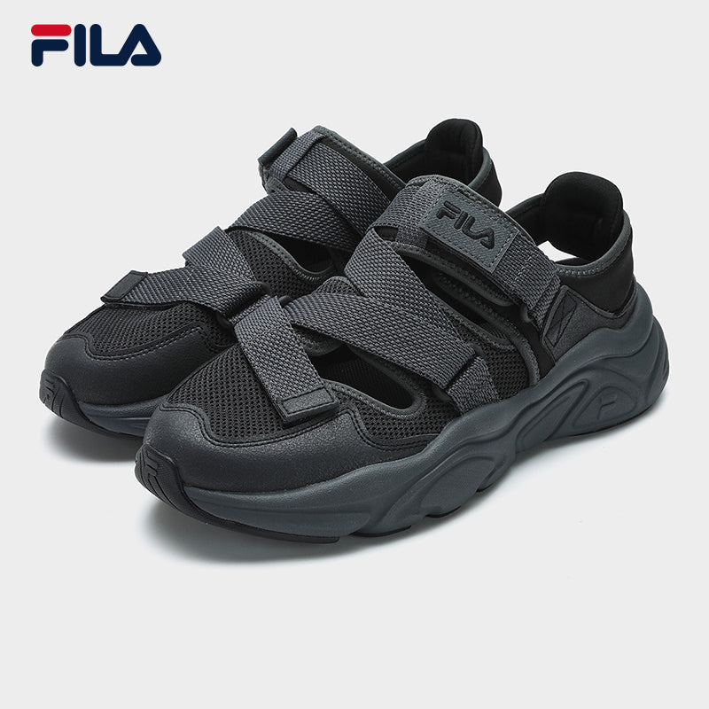 Fila black sandals online