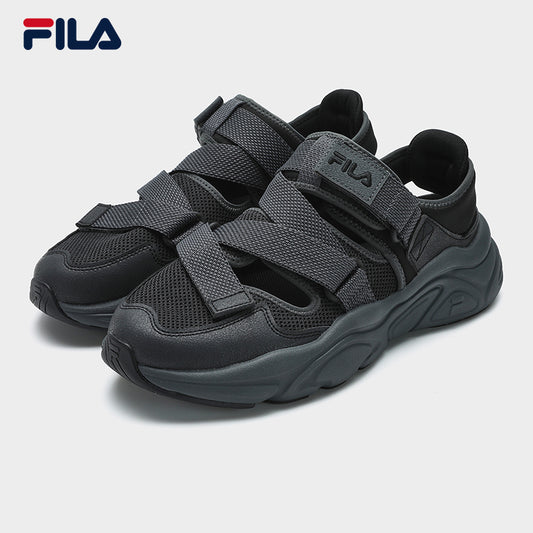 FILA CORE MARS FASHION ORIGINALE Men Sandal Shoes (Black/Grey)