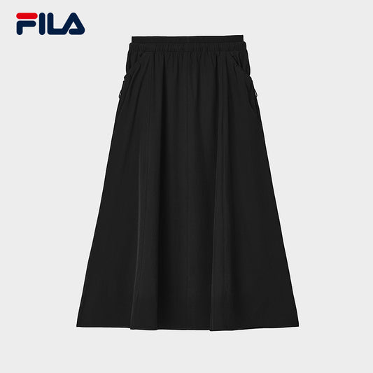 FILA CORE LIFESTYLE MILANO Women Long Skirt (Black)