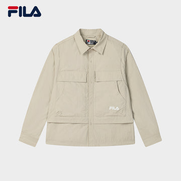 FILA CORE LIFESTYLE ORIGINALE VANGUARD EXPLORATION Men Woven Jacket (Matcha Khaki)