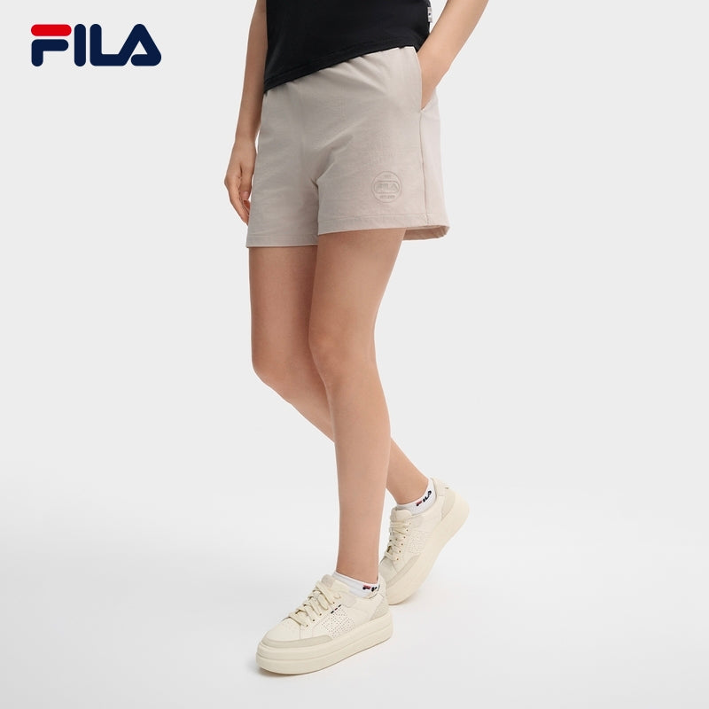 FILA CORE LIFESTYLE MILANO Women Woven Shorts (Ash)