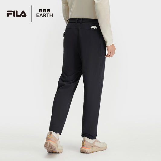 FILA CORE ATHLETICS EXPLORE X BBC EARTH PATHWAYS OF WONDER Men Woven Pants (Black)