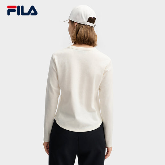 FILA CORE LIFESTYLE WHITE LINE THE GALLERIA VITTORIO EMANUELE II Women Sweatshirt (Ash)