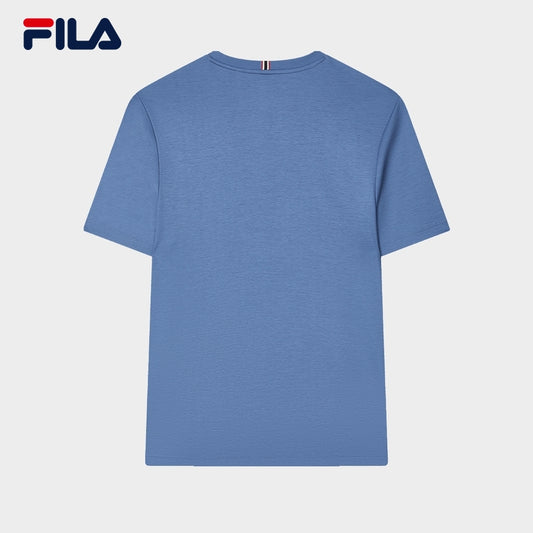 FILA CORE HYBRID CLASSIC MODERN HERITAGE Mens Short Sleeve T-shirt in Blue