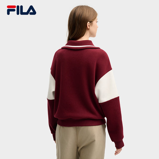 FILA CORE LIFESTYLE ORIGINAL VINTAGE TENNIS CLUB Women Long Sleeve Top (White)