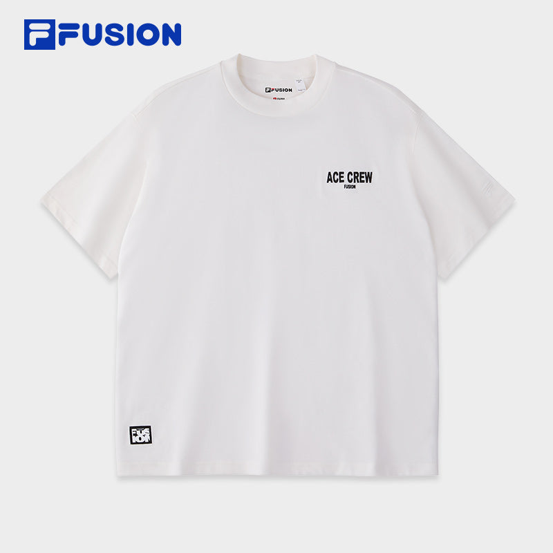 FILA FUSION INLINE WORKWEAR 1 Men Short Sleeve T-shirt (White / Black)