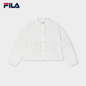 FILA CORE LIFESTYLE EMERALD SUMMER BREEZE Women Woven Jacket