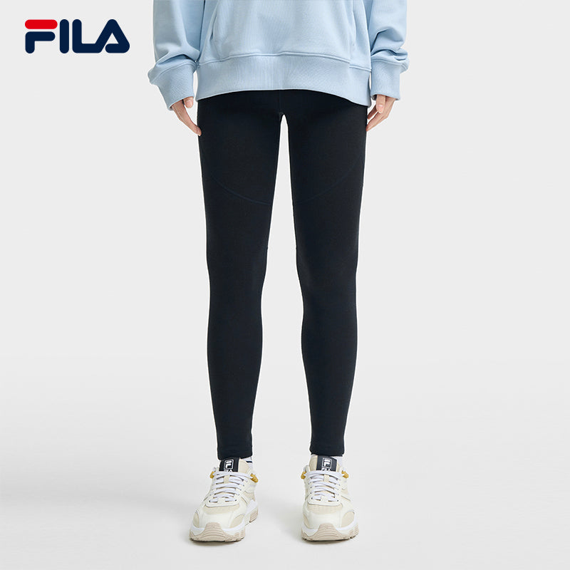 FILA CORE LIFESTYLE FILA MILANO STUDIO IN MILAN Women Knit Pants (Black)