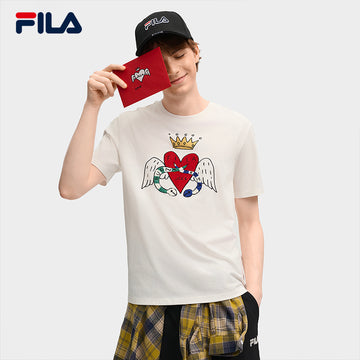 FILA CORE LIFESTYLE ORIGINALE FILA SOPHEY Men Short Sleeves T-Shirt (White)