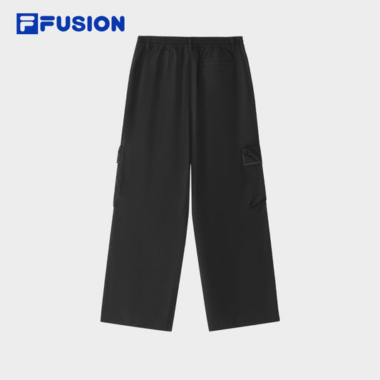 FILA FUSION INLINE FUSION X WORKWEAR STREET DOLPHIN Women Woven Pants (Black)