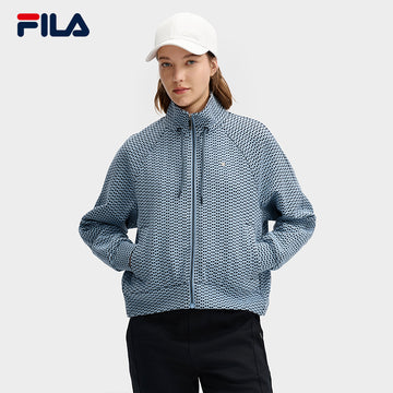 FILA CORE LIFESTYLE WHITE LINE THE GALLERIA VITTORIO EMANUELE II Women Jacket (Blue)