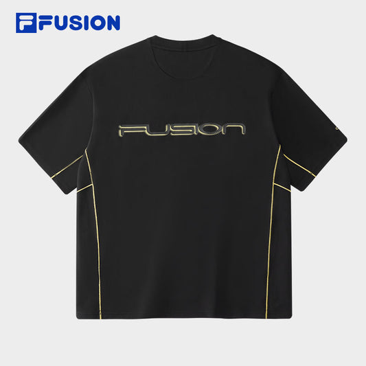 FILA FUSION INLINE URBAN TECH VR IN VIRTUAL REALITY Men Short Sleeves T-Shirt (Black / White)