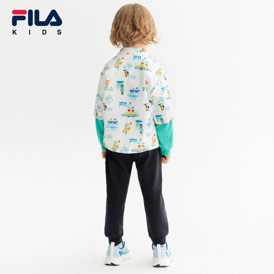 FILA KIDS Toddler Boy's Lifestyle PEPESHIMADA Long Sleeve Shirt