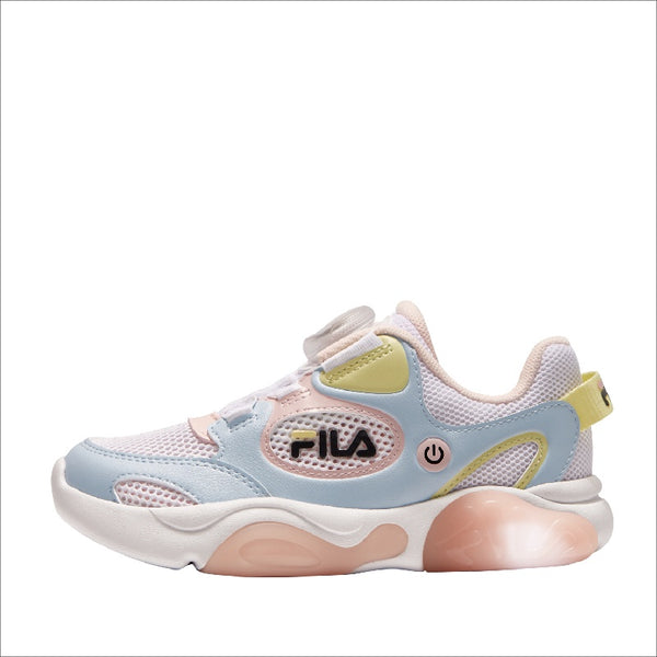 Girls white sale fila trainers