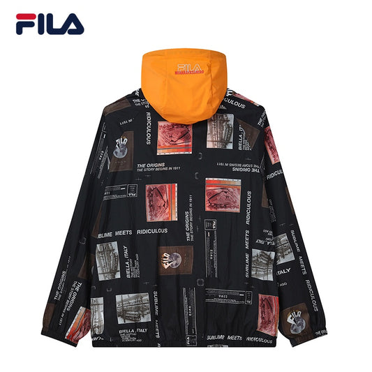 [Online Exclusive] FILA CORE Men's White Line FILA × MIHARA Woven Jacket