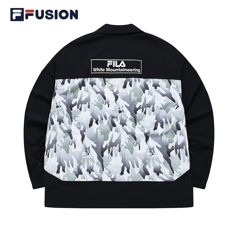 White fila long on sale sleeve