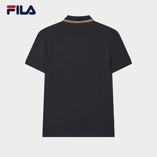 FILA CORE LIFESTYLE SETTANTA Men Polo T-shirt (Green / Navy)