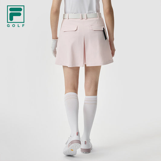 FILA CORE ATHLETICS GOLF STATELY FLORAL Women Skirt (Light Khaki / Pink)