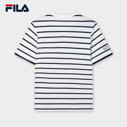 FILA CORE LIFESTYLE HERITAGE SPRING IMAGINATION Men Short Sleeves T-Shirt (White)