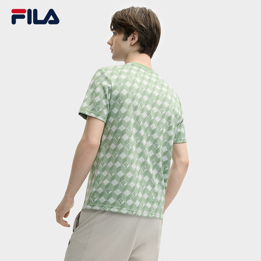 FILA CORE LIFESTYLE HERITAGE SPRING IMAGINATION Men Short Sleeves T-Shirt (Full Print)