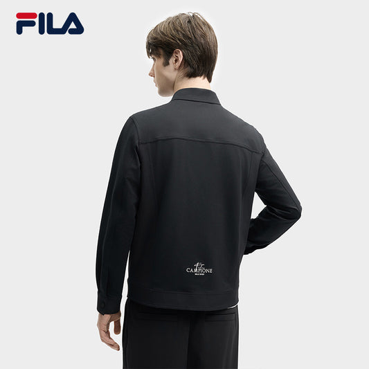 FILA CORE LIFESTYLE HERITAGE SPRING IMAGINATION Men Jacket (Black)