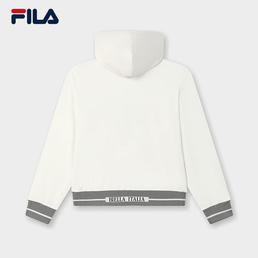 FILA CORE LIFESTYLE EMERALD TWILIGHT GLOW Women Long Sleeve Top (White)