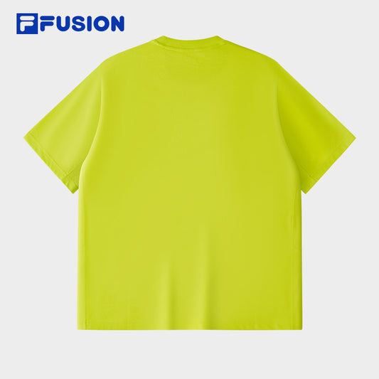 FILA FUSION INLINE FUSION X URBAN TECH CITY CANOPY TREK Men Short Sleeves T-Shirt (Black / Ash / Yellow)