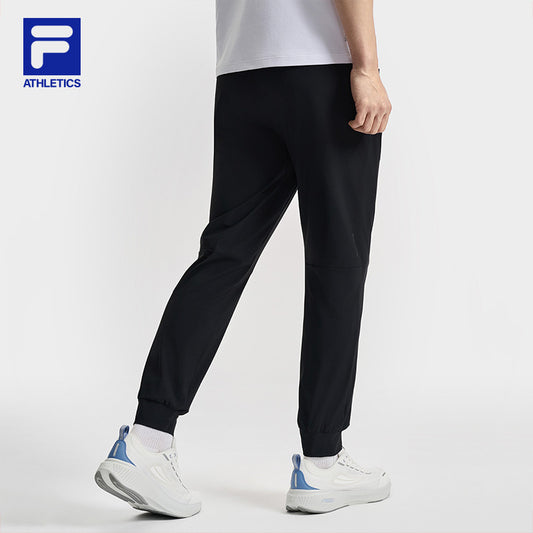 FILA CORE ATHLETICS FITNESS MEN ARTE ELEGANTE Men Knit Pants (Black)