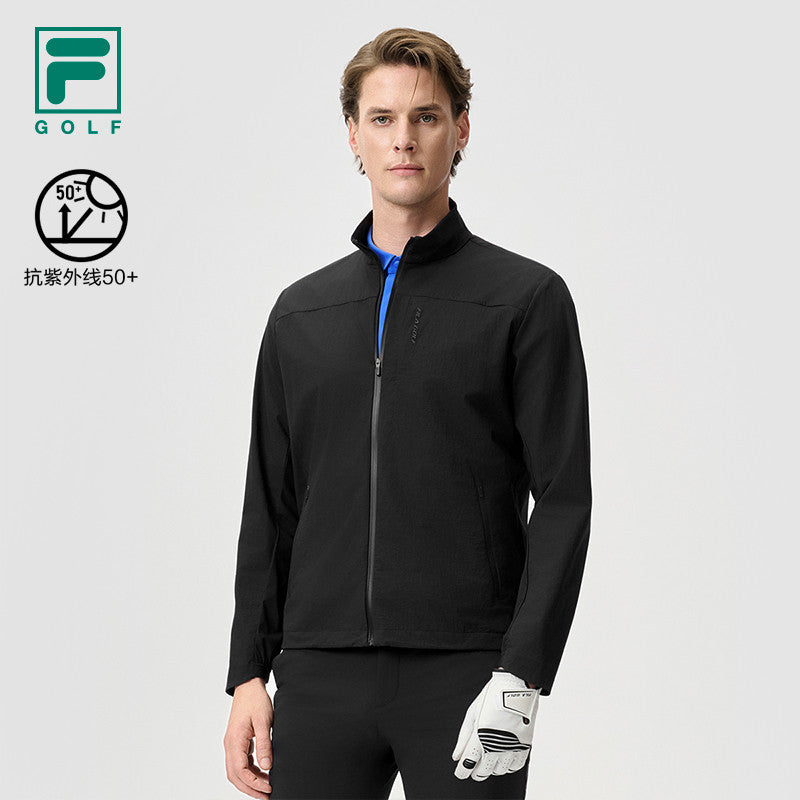 FILA CORE ATHLETICS GOLF II Men Woven Jacket (Black)