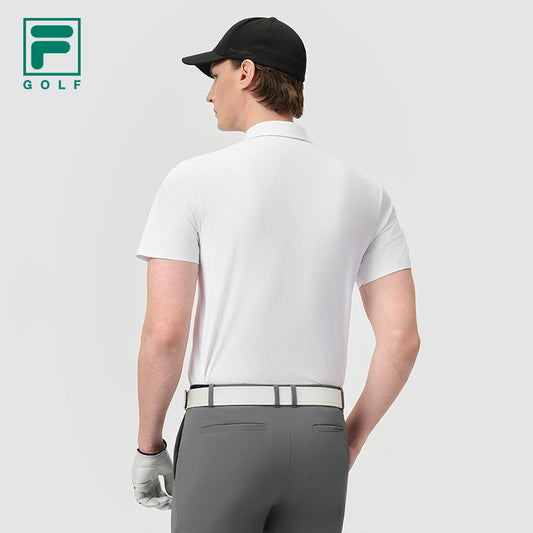 FILA CORE ATHLETICS GOLF II Men Polo T-shirt (Black / White)