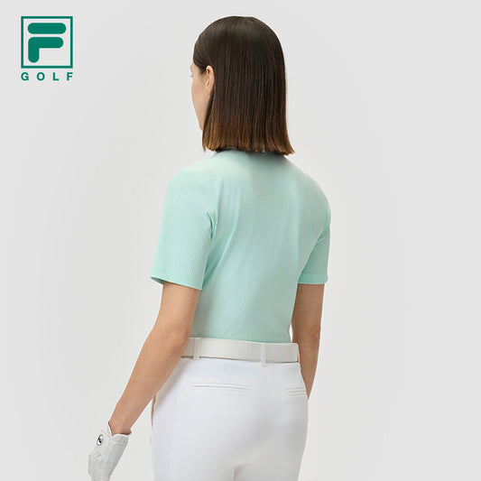 FILA CORE ATHLETICS GOLF II Women Short Sleeves T-Shirt (Turquoise / White)