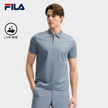 FILA CORE LIFESTYLE WHITE EVERYDAY ELEGANCE Men Polo T-shirt (Blue / Navy / White)