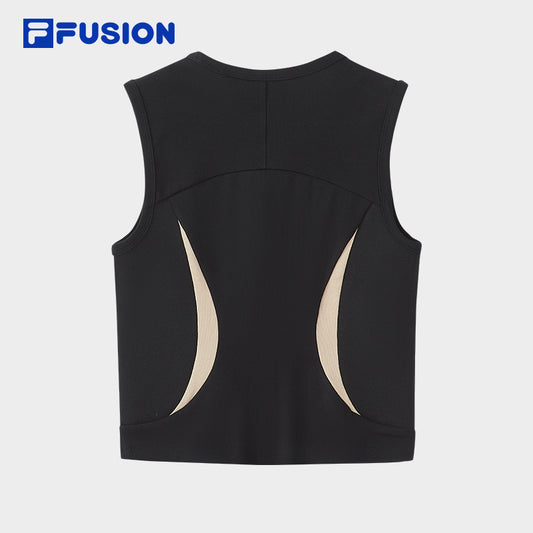 FILA FUSION INLINE URBAN TECH CITY PADDLERS - KAYAK FISHING Women Knitted Sleeveless Top (Black)