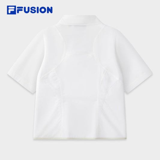 FILA FUSION INLINE URBAN TECH CITY PADDLERS - KAYAK FISHING Women Woven Top (White)