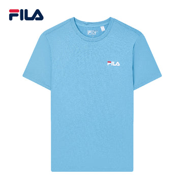 FILA CORE Men's WHITE LINE HERITAGE Short Sleeve T-shirt in Blue