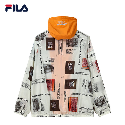 [Online Exclusive] FILA CORE Men's Cross Over FILA × MIHARA Woven Jacket