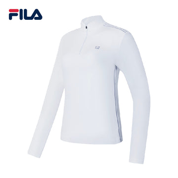 FILA CORE Women's ATHLETICS GOLF Long Sleeve T-shirt in White