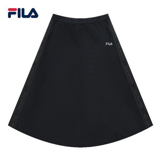 FILA CORE Women's WHITE LINE HERITAGE Skirt in Black