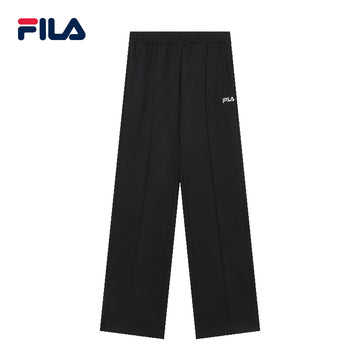 FILA CORE Women's WHITE LINE HERITAGE Knitted Pants in Black