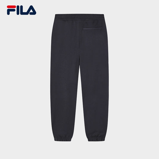 FILA CORE Men's RETRO SPORTS WHITE LINE ORIGINALE Knit Pants in Navy