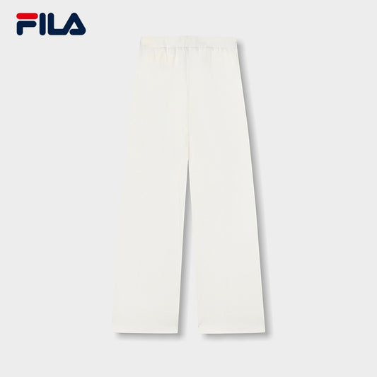 FILA CORE Women's RETRO SPORTS WHITE LINE ORIGINALE Knit Pants in White