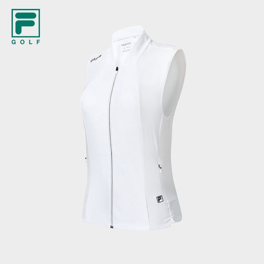 FILA CORE Women's GOLF Knit Vest in White